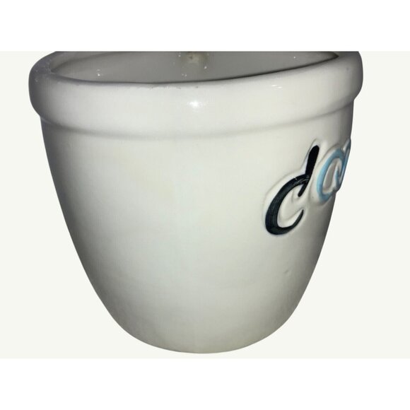 Large COOKIES Shaped Mug Planter Flower Pot Utensil Holder cookie jar - Picture 9 of 12